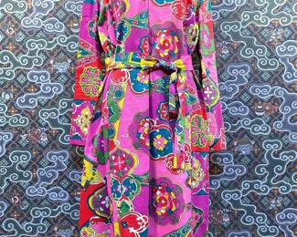 Vintage Mid Century Groovy Dress by Jeremy