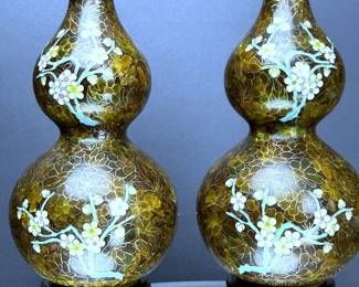 Vintage Cloisonne Vases