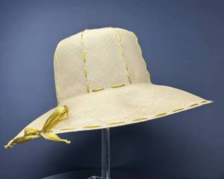 Vintage mid century ladies hat by Yves Saint Laurent  Paris - New York 