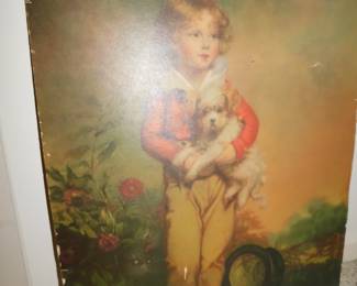 VINTAGE PRINT OF "MASTER SIMPSON" BY ARTHUR DEVIS