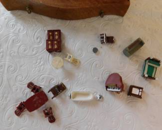 Rare JBM Artisan Dutch Baby House Miniature Pieces 