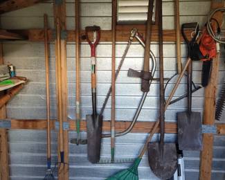 shovels, rakes and more