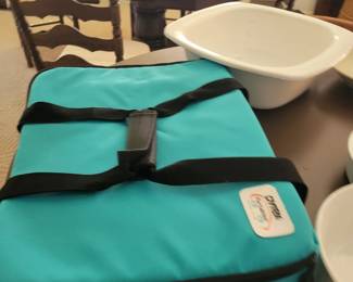 casserole dish in transport case