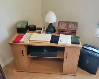 shredder & TV stand