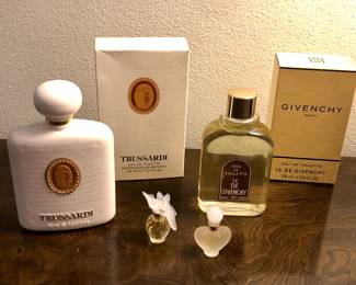 Trussardi & Givenchy fragrances