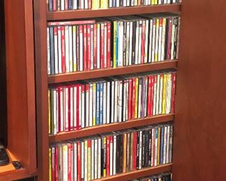 Hundreds of CDs - mostly classical & opera, some jazz & pop