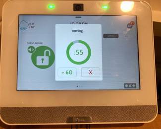 Monitored alarm in use