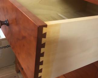 Dovetailed drawers