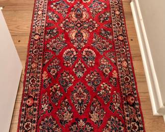 Sarouk runner (29" x 79")