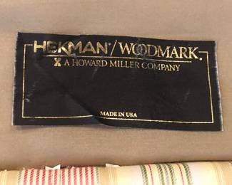 Label on sleeper sofa