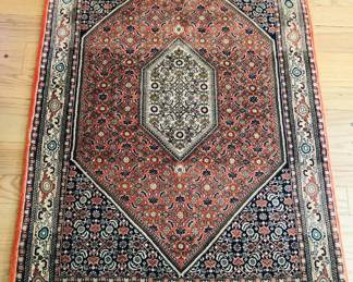 Hand woven rug 45” x 64”