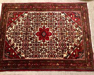 Persian wool rug (44” x 58”)