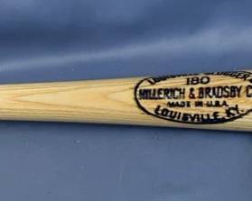 Reggie Jackson (HOF) Autographed Baseball Bat With JSA Authentication 