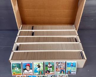Topps 1983 Baseball Trading Cards, Includes Steve Howe, Steve Rogers, Steve Berra And More 