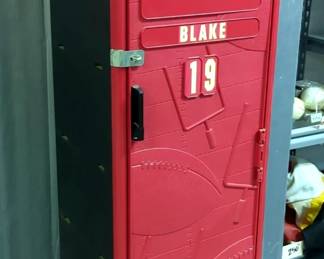 Sports Themed Locker, 49" x 14" x 14" 