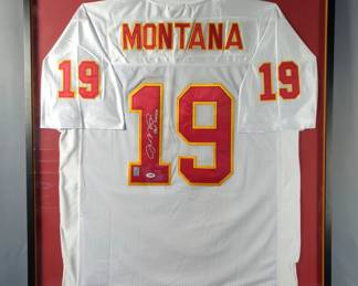 Joe Montana (HOF) Autographed Kansas City Chiefs Jersey 