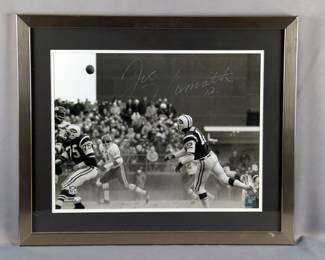 Joe Namath (HOF) Autographed Photograph 