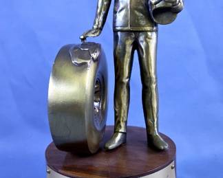 2009 Dan Fletcher's NHRA Las Vegas Nationals Class Wally Award With Autograph, 