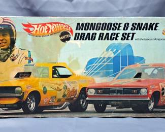Hot Wheels Mongoose And Snake Drag Race Set 