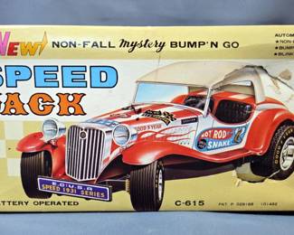 Newt Speed Jack Non-Fall Mystery Bump' N Go Hot Rod Mongoose Car 