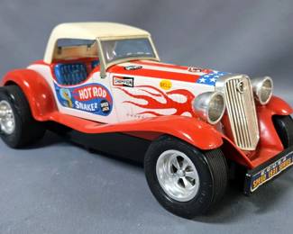 Newt Speed Jack Non-Fall Mystery Bump' N Go Hot Rod Snake II Car 