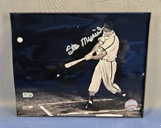 Stan Musial (HOF) Autographed Photo With Authentication Sticker 