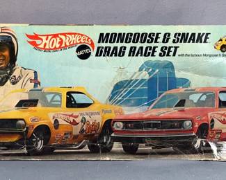 Hot Wheels Mongoose And Snake Drag Race Set 