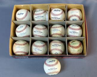 Rawlings And Diamond Baseballs, Qty 13 