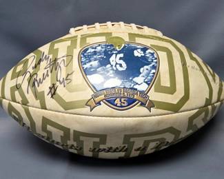 Rudy Ruettiger Autographed Football 