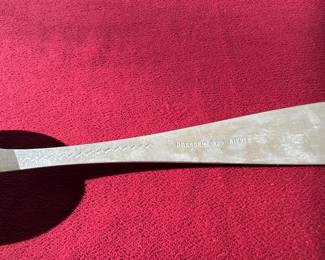 German silver serving spoon c. 1860