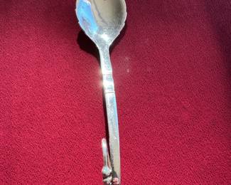Georg Jensen Ornamental #41 sterling spoon