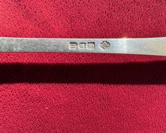 English sterling fruit spoon