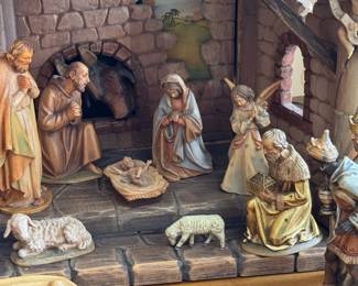 Vintage Anri Nativity Set