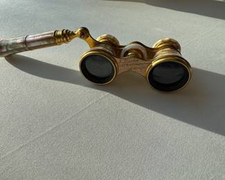 Mother of pearl opera glasses