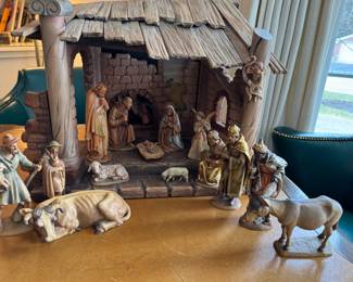 Vintage Anri Nativity Set