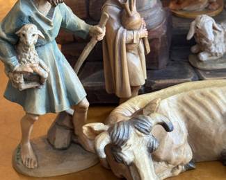 Vintage Anri Nativity Set