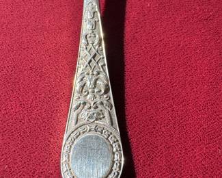 English sterling fruit spoon