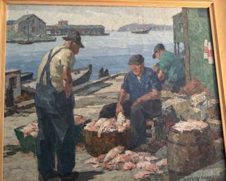 J. Jeffrey Grant American, 1883 - 1960 oil  21” x 24” canvas size