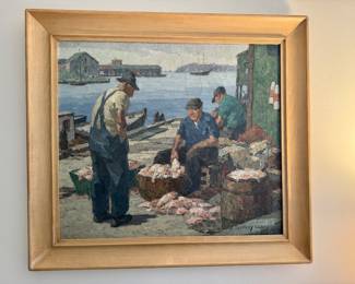 J. Jeffrey Grant American, 1883 - 1960 oil  21” x 24” canvas size