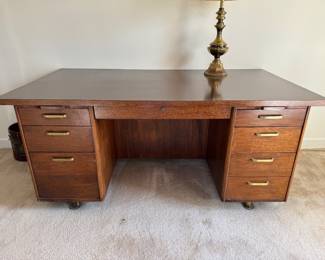 Vintage executive desk