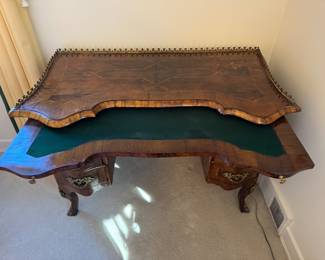 Antique French marquetry desk