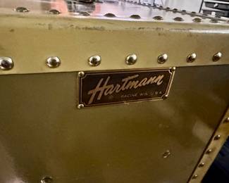 Hartmann steamer trunk wardrobe