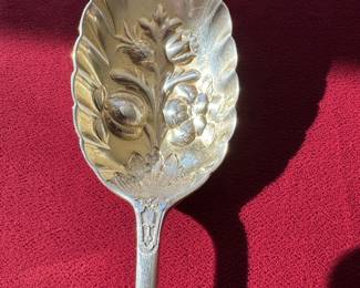 English sterling fruit spoon