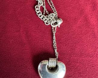 Brighton heart necklace