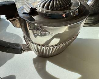 English sterling teapot