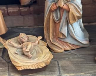 Vintage Anri Nativity Set