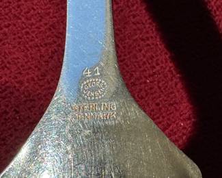 Georg Jensen Ornamental #41 sterling spoon