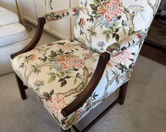 Pr. Georgian-style lolling chairs