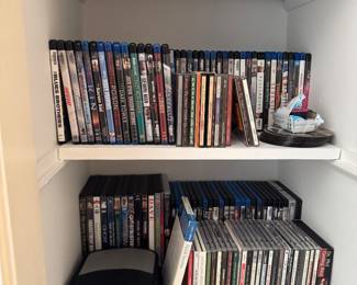 DVDS and CDs