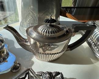 English sterling teapot